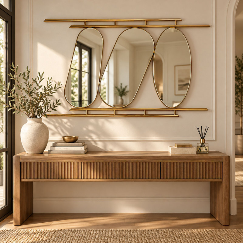 Oval Wall Mirror