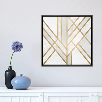 «Art Deco Geometric II» par Elisabeth Fredriksson - impression d'art graphique