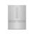 ZLINE 60 in. 32.2 cu. ft. French Door Built-In Bottom Freezer Refrigerator with Water Dispensers and Ice Makers in Satin Stainless Steel with Graphite Gray Interior-110427463