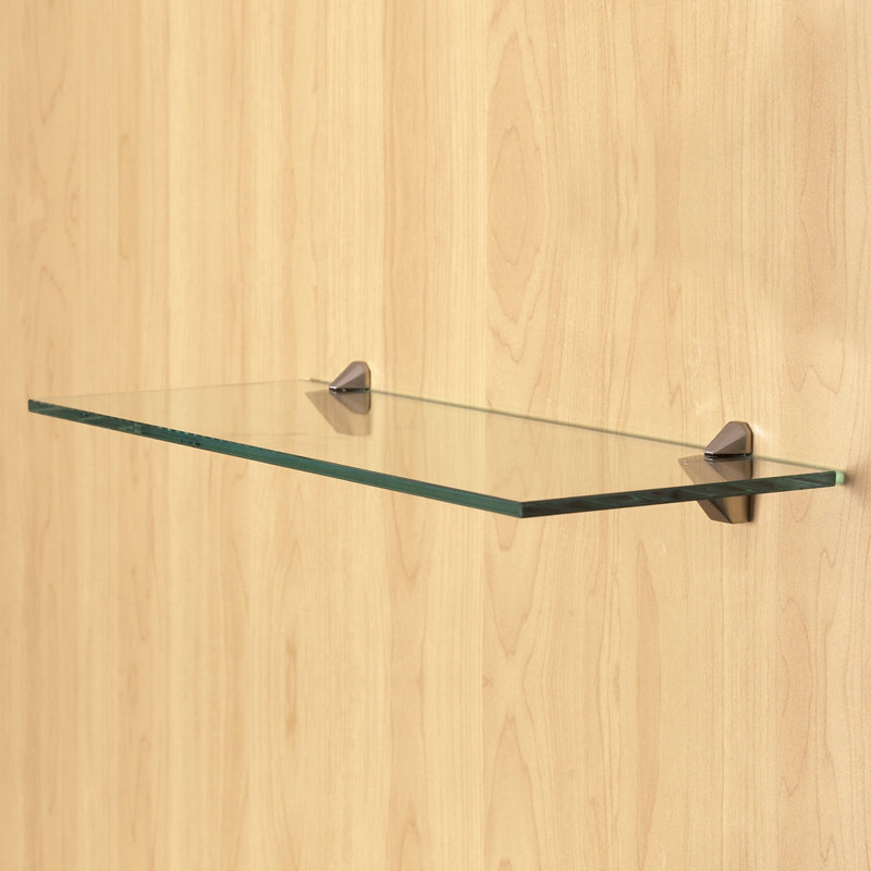 Triangular Wall Mount Shelf, 1.92" H x 1.53" W x 0.85" D, Stainless Steel