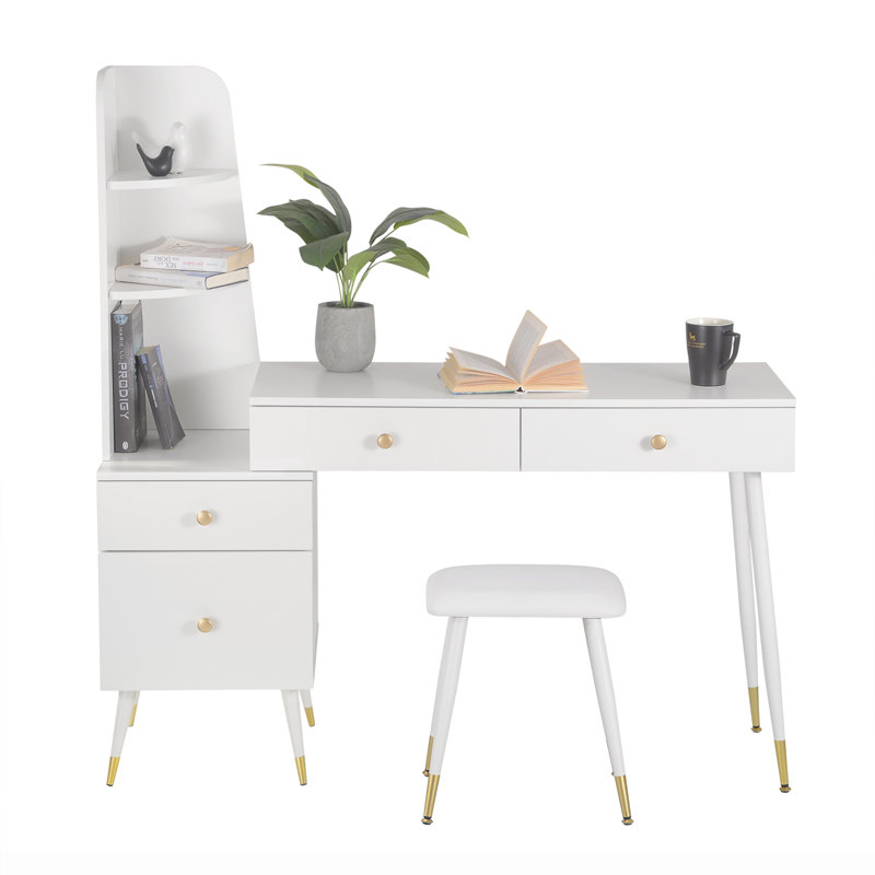 Baye Dressing Table with Mirror