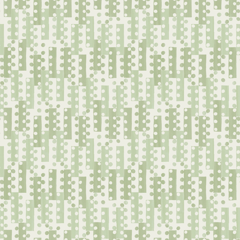 Rouleau de papier peint L 33 pi x l 20,5 po Wilbert, Vert