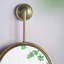 Miroir rond en fer