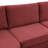 Marlowe 3-Piece Curved Chenille Upholstered Sofa With Plush Cushions, Rounded Arms, And Sculptural Silhouette-115662928