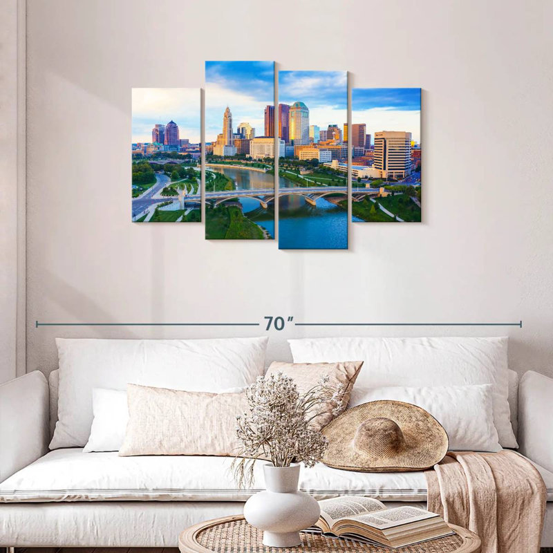Nicci Downtown Columbus View, 27" H x 43" W