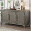 Buffet avec tablettes réglables-437526120