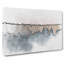 The Forest at Sunset in Abstract - Wrapped Canvas Drawing - Wrapped Canvas-55337307