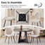 Encinitas 127cm H Upholstered Metal Side Chair-485902933