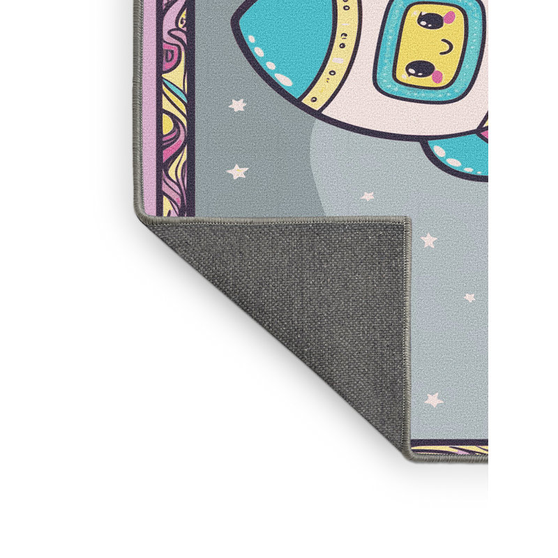 Tapis pour enfant Zoomie, Rectangle 5 pi x 7 pi