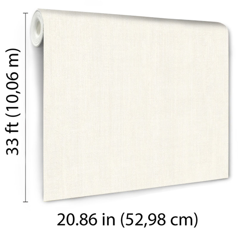 Papier peint texturé Allure, Blanc