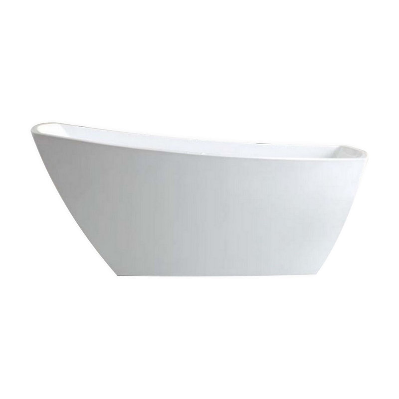 67'' x 31.5'' Freestanding Soaking Acrylic Bathtub