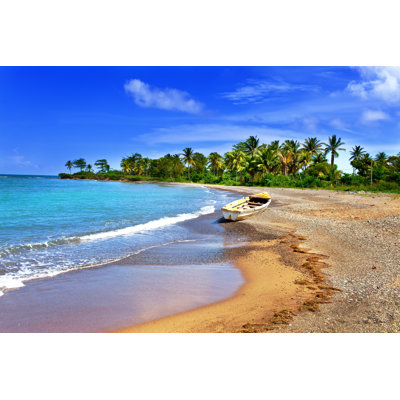 Sandy Coast by Konstik - Wrapped Canvas Print