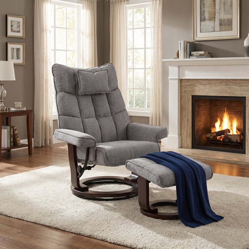 Recliner With Ottoman