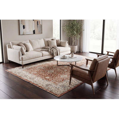 Teniqua 5,3 x 7,6 17603-610 rouille / crème