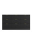 Commode 9 tiroirs noire-53130293