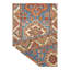 Oriental Area Rug in Light Blue
