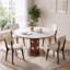 Extendable Stone Top Dining Set