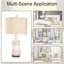 Tomisin 57.2Cm White Beside Table Lamp Set