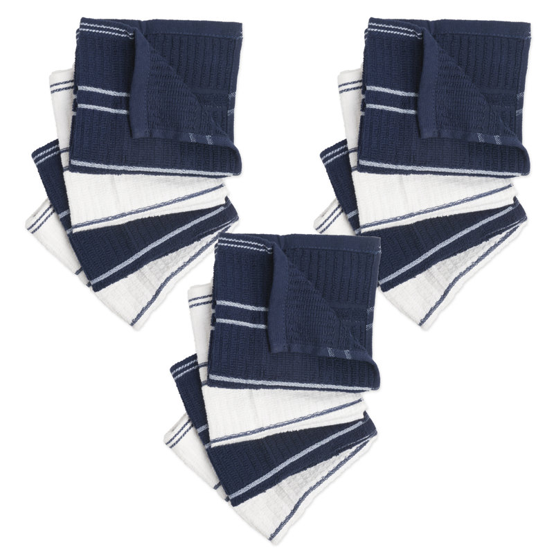Linge à vaisselle côtelé