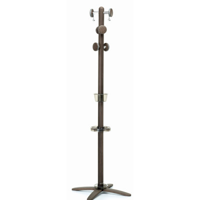 Solid Wood Freestanding Coat Rack
