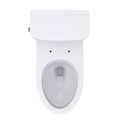 TOTO Glaston 1G Two-Piece Elongated 1.0 GPF Universal Height Toilet with CEFIONTECT, Cotton White - CST472CUFG#01