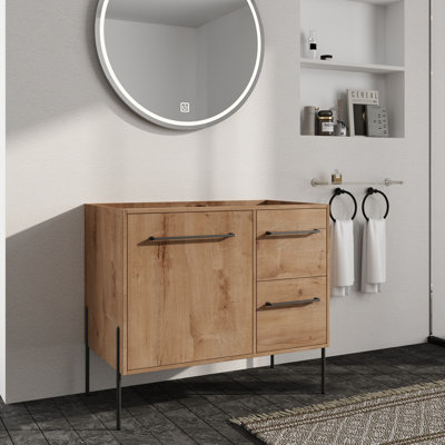 Faelan 36'' Freestanding Single Bathroom Vanity Base Only