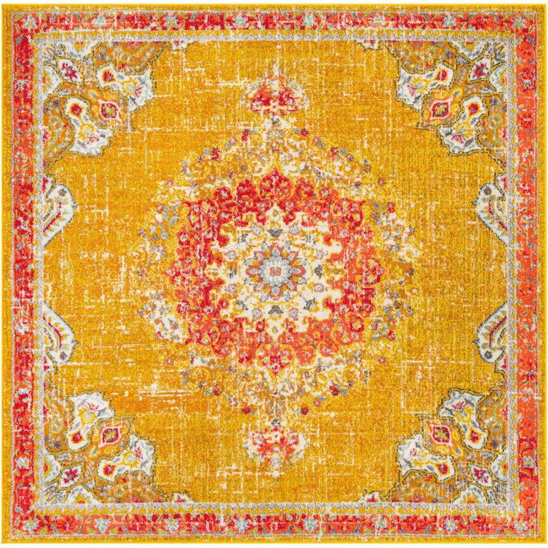 Pennylane Oriental Indoor Rug, Square 7'1"