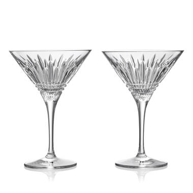 Waterford Elegance Martini Glass, Set of 2,10Fl oz