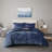 Velvet Comforter Set With Throw Pillow