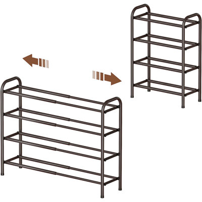 16 Pair Shoe Rack