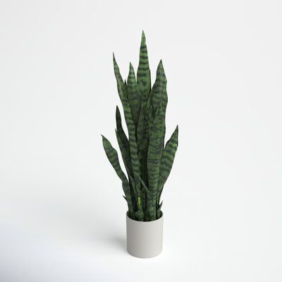 Artificial Sansevieria Snake Plant in Pot