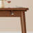 Solid Wood Extendable Dining Table, Nordic Minimalist Expandable Kitchen Table with Tapered Legs for Small Spaces-946590563