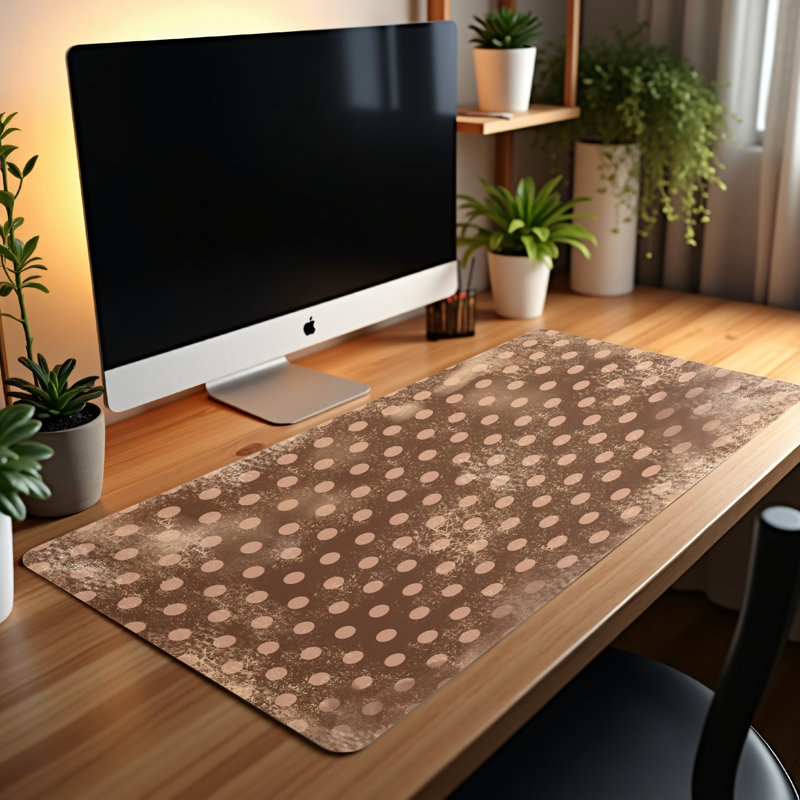 Polyester Desk Pad, 31.5x15.5