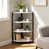Plateau blanc / base noire