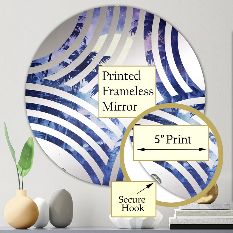 Circle Mirror, 23.6" x 23.6"
