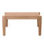 Croquet Teak Ottoman-1338043312