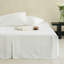 Jupe de lit en tissu gaufré avec un tombant sur mesure de 35,5 cm-136684233-136684234