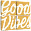 Tergel Good Vibes - jaune-109038465