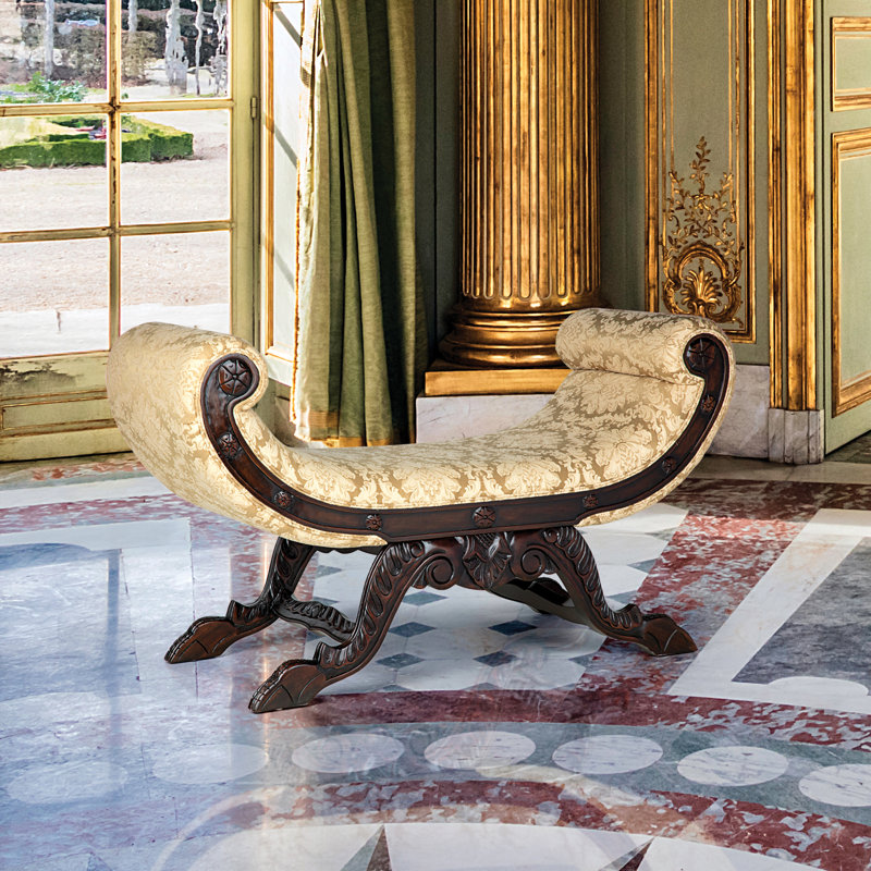 Terrell Polyester Blend Upholstered Bench