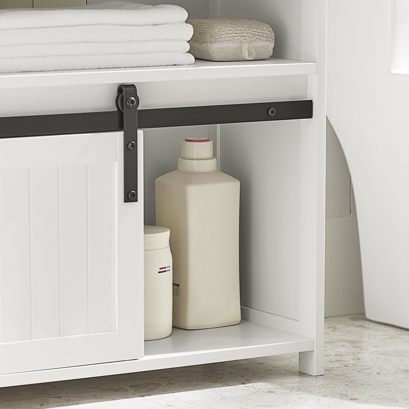 Libarid 60cm Bathroom Vanity Base Only in White