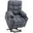 100% polyester gris-bleu