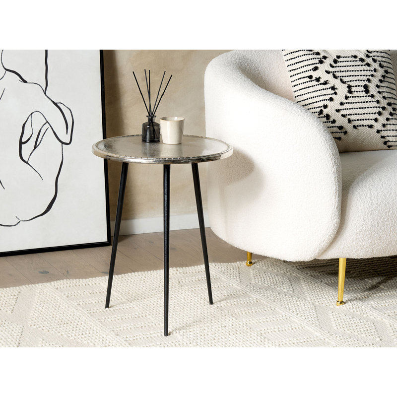Kremmling End Table, Silver