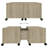 Godderd Extendable Wheel Coffee Table with Storage-102293177