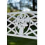 Auckland Rose Insert Steel Bench