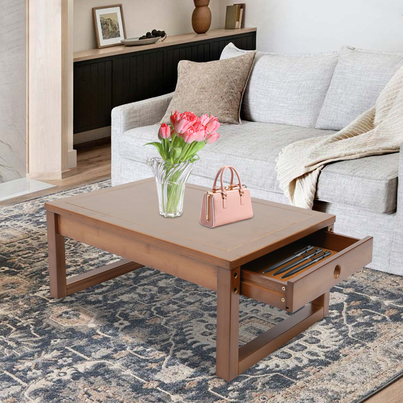 Muntether Single Coffee Table, 9.8" H x 23.6" W x 19.7" D