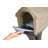 Plastic Post Mounted Mailbox with Magnetic Closure-41108427