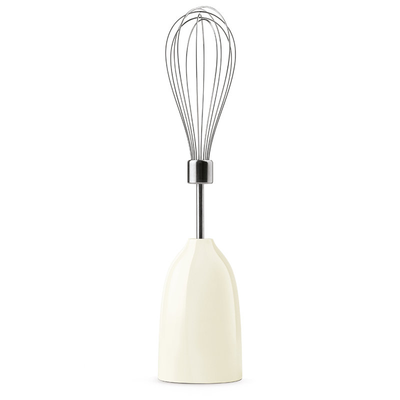 SMEG 50's Retro Style Hand Blender with accessories, Cream