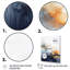 Bleu et jaune, harmonie fluide I, art mural abstrait-2101389868-2101389871