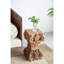 Tabouret d'appoint en bois massif Dorell
