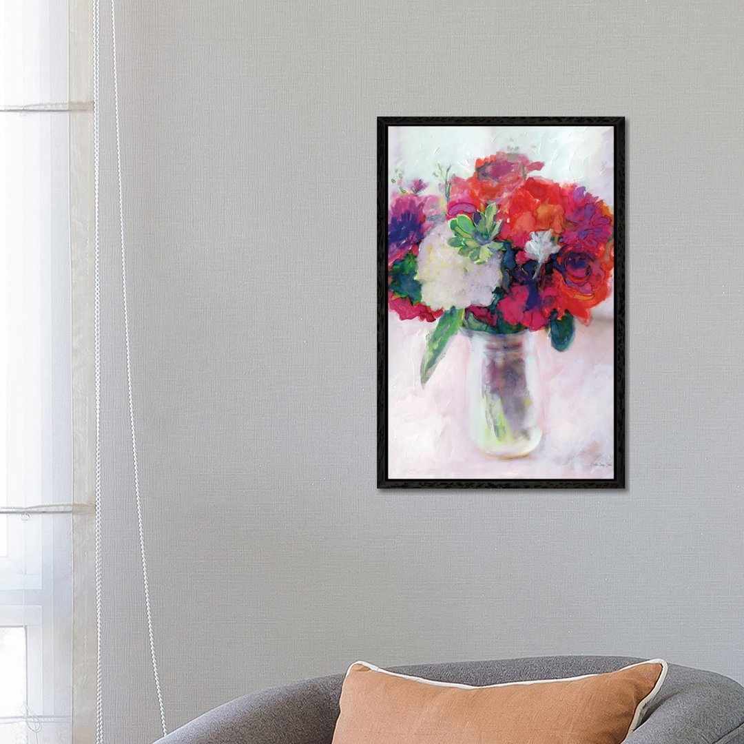 Dramatic Blooms II von Stellar Design Studio - Galerie-umwickelte Leinwand Giclée auf Leinwand